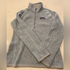 Patagonia Grey-Blue Quarter Zip